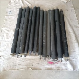 Black Plate Processor Rubber Roller, For Printing
