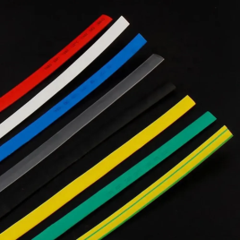 Black Polyolefin Heat Shrinkable Sleeve, Size: 2 mm, For Industrial