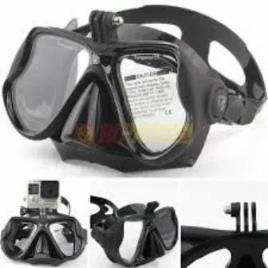 Black Polypropylene Diving Half Face Mask, For Personal
