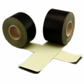 Black PTFE Fiberglass Adhesive Tape