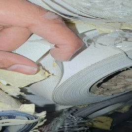 Black Pvc Coated Fabrics, For Mattress, Plain