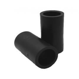 Black Silicone Rubber Sleeve, Cylindrical