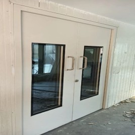 Blue Hinged Operation Theater Door, For Hospital