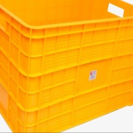 Blue Industrial Plastic Crate