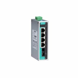 Blue Moxa Ethernet Switch EDS-205A