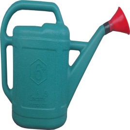 Blue Plastic Water Sprinkler Can