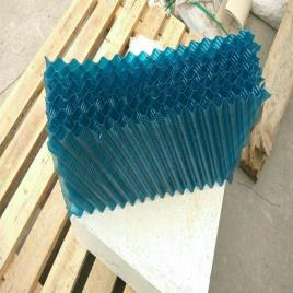 Blue PVC Cooling Tower Fills Double Fold Filter, Size/Dimensions: 600 Mm X 300 Mm X 150 Mm
