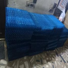 Blue PVC S Type Eliminator, For Cooling Tower, Square