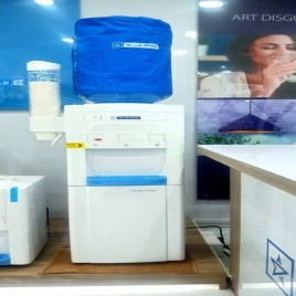 BLUE STAR WATER DISPENSER WITH STORAGE CABINET