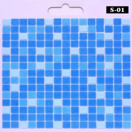 Blue Swimming Pool Tile, 1x1 Feet, Thickness: 0-5 mm