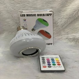 Bluetooth Speaker With Led Bulb, For Home
