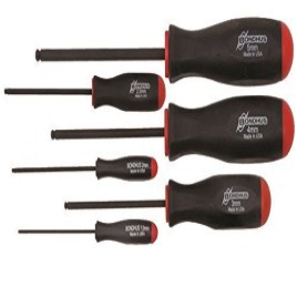 Bondhus 10686 1.5-5Mm Balldriver Screwdrivers, 6 Piece Set