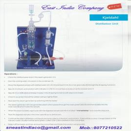 Borosil Kjeldahl Distillation Unit, EIC100KDU000S0