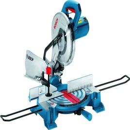 Bosch GCM 254 Electric Mitre Saw (Blue), 10 Inch, 1700 Watt