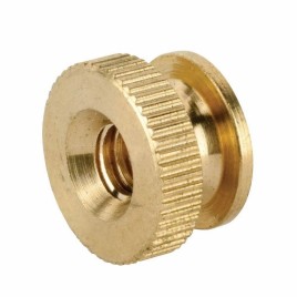 Brass Knurled Nut