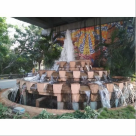 Brass (Nozzle Material) Curved Water Fountain