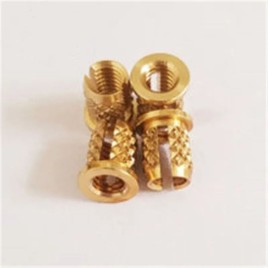Brass Press Insert Nut