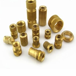 Brass Round Insert Nut