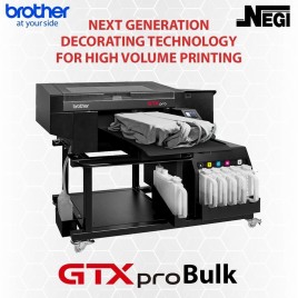 Brother GTXpro B (GTX 424)-  Bulk Ink DTG Printer for High-Volume, Industrial Textile Printing