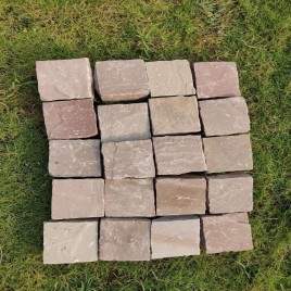 Brown Natural Cobblestone, Material: Sandstone