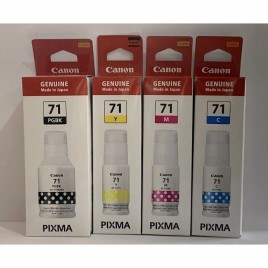 Canon Gi 71 genuine ink bottle, Packaging Size: 70 ml
