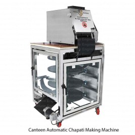 Canteen Automatic Chapati Making Machine, Capacity: 700 Chapatis/Hour, Model Name/Number: Fr 800