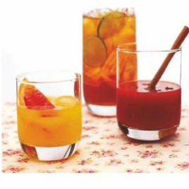 Capacity: 200 mL Ocean Glassware Set, For Restaurant
