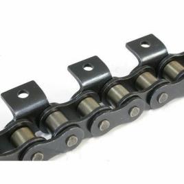 Carbon Steel Double Sprocket Tapered Roller Attachment Chain