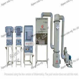 Carbon Steel Electric Fire Assay Hallmarking Setup, Bangle Making Machine