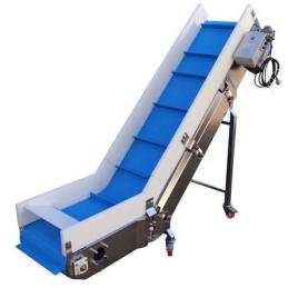 Carbon Steel Inclined Modular Belt Conveyor