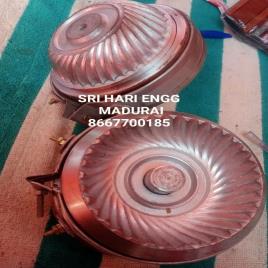Cast Iron Automatic Wrinkle Die, For Making Paper Plate, Production Capacity(Piece/Hour): 1000