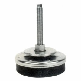 Cast Iron Black And Orange Machine Mount, For Industrial