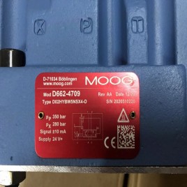 Cast Iron MOOG SERVO PROPORTIONAL CONTROL VALVE - D662-4709