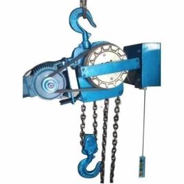 Cast Iron Motorized Chain Pulley Block, For Double Beam Crane, Capacity: 4 ton