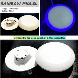 Ceramic 12+12W RAINBOW DUAL COLOUR LED LIGHT
