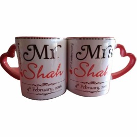 Ceramic Couple Sublimation Mug