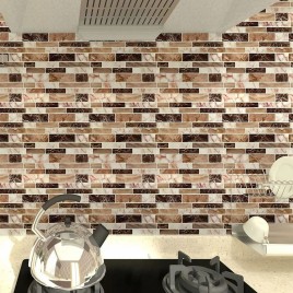 Ceramic Multicolor Fancy Mosaic Wall Tiles, Size: 2x2 Feet(600x600 mm)