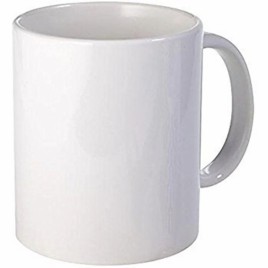 Ceramic White sublimation blank mug, For Gifting