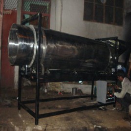 Chana Roasting Machine, Capacity: 300 Kgs, 14 Kw Total Load