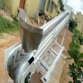 Chevron Belt Conveyor, 8mm Thick Belt