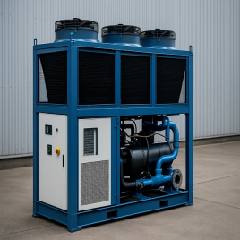 Chiller For Blow Moulding Machine, Mild Steel