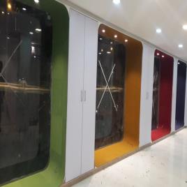 Clear Commercial Office Glass Partition Services