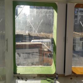 Clear Commercial Office Glass Partition Services