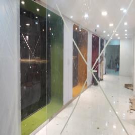 Clear Commercial Office Glass Partition Services