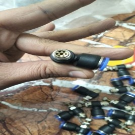CO2 laser air connector ( 8mm od/ id 6mm)