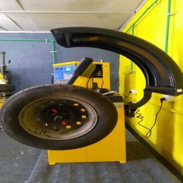 COBURG Yellow Digital Wheel Balancer