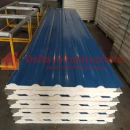 Color Coated Blue Star PUF Sandwich Roofing Panel