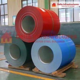 Color Coated Coils, For Construction, Thickness: 0.60 mm
