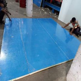 Color Coated PUF Wall Panel White 60mm, For Cold Storage