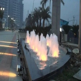Colourful Bubble Fountain
